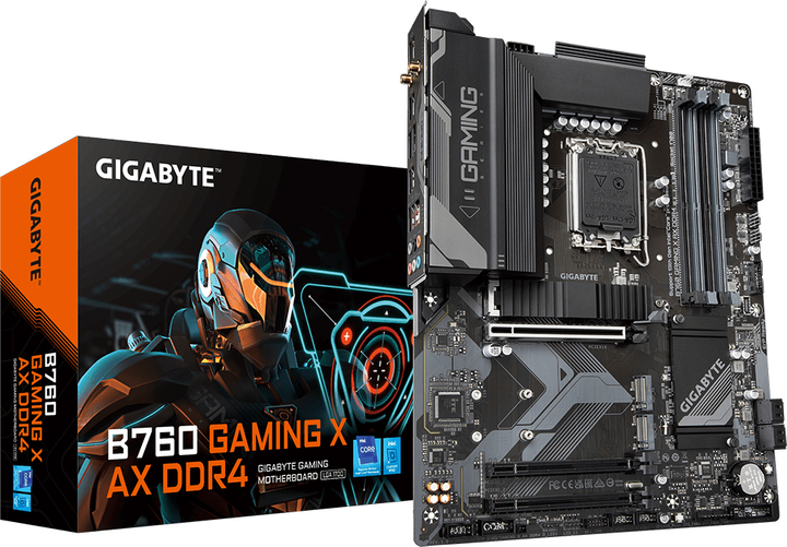 Материнская плата Gigabyte B760 Gaming X AX DDR4 (s1700, Intel B760, PCI-Ex16) - изображение 5
