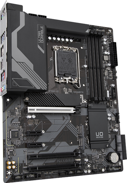 Материнская плата Gigabyte Z790 UD (s1700, Intel Z790, PCI-Ex16) - Фото 3 Материнская плата Gigabyte Z790 UD (s1700, Intel Z790, PCI-Ex16) - изображение 3