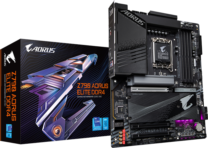 Материнська плата GIGABYTE Z790 S1700 ATX Z790 AORUS ELITE DDR4 - зображення 5