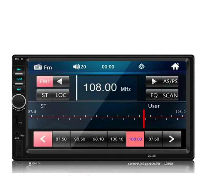 2din Магнитола 7018 USB+SD+Bluetooth - изображение 2