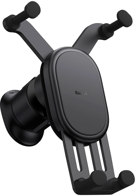 Автотримач для телефона Baseus Stable Gravitational Car Mount Air (Air Outlet Version) Black (SUWX020001) - Фото 1 Автотримач для телефона Baseus Stable Gravitational Car Mount Air (Air Outlet Version) Black (SUWX020001) - изображение 1