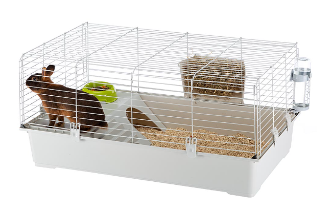 Клітка для морських свинок і кроликів Ferplast RABBIT 100 95 x 57 x h 46 cm - Фото 2 Клітка для морських свинок і кроликів Ferplast RABBIT 100 95 x 57 x h 46 cm - зображення 2