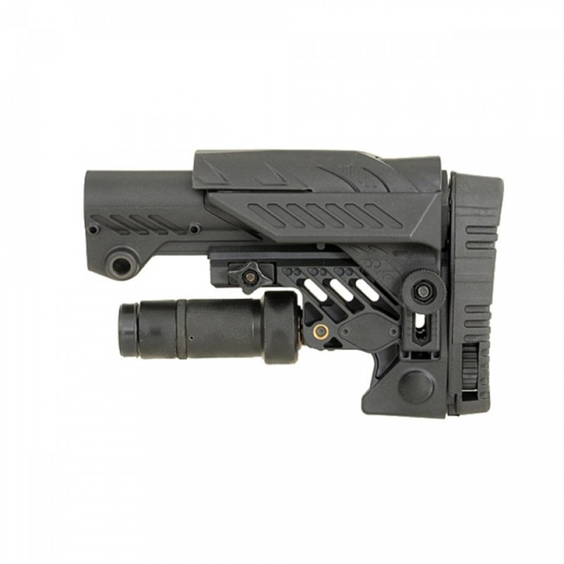 Приклад Short Multi Position Sniper CAA Ars Black (Черный) - изображение 1