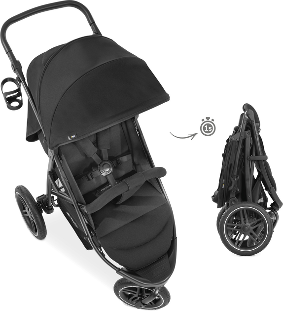 Коляска прогулочная Hauck Rapid 3R Black (14854-9) - изображение 2