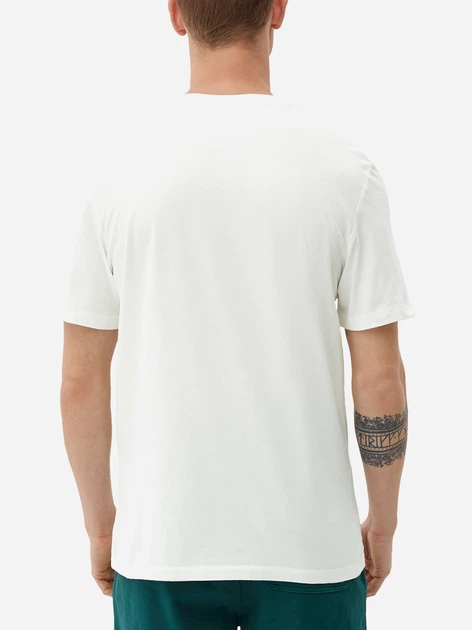 T-shirt męski basic s.Oliver 2129866-0120 L Biały (4099972670706) - obraz 2