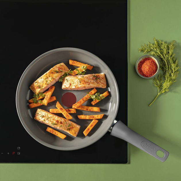 Сотейник Tefal Renewal с крышкой 24 см керамическое покрытие (C4263243 ...