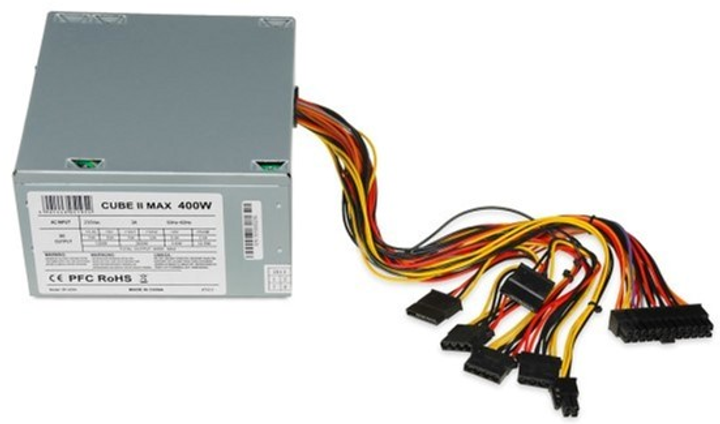 Zasilacz iBOX Cube II 400W (ZIC2400W12CMFA) - obraz 3