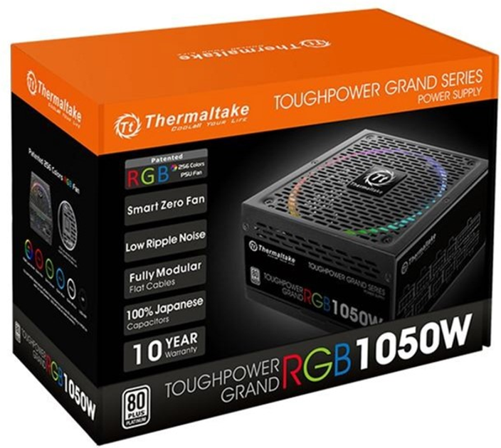 Zasilacz Thermaltake Toughpower Grand Riing 1050W (PS-TPG-1050F1FAPE-1) - obraz 8