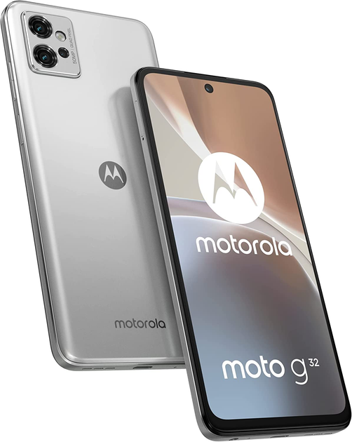 Мобільний телефон Motorola Moto G32 4/128GB Satin Silver (PAUU0005SE) - зображення 6
