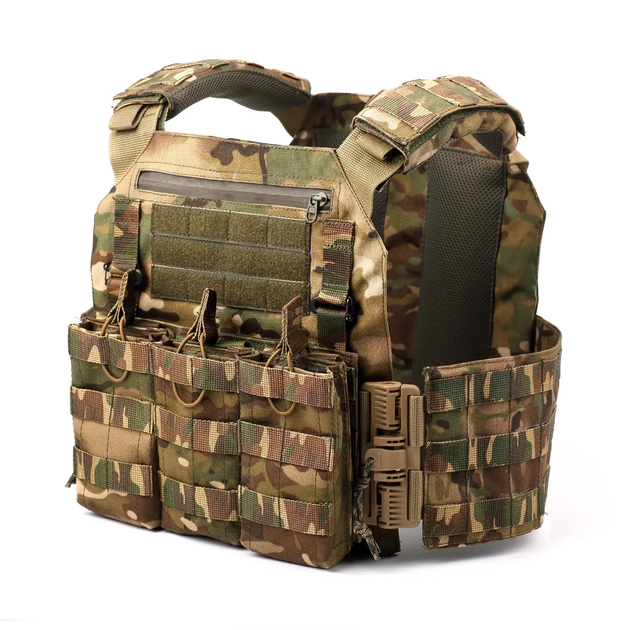 Плитоноска (PLATE CARRIER) MultiCam с функцией быстрого сброса MOLLI PL - 006 - изображение 1