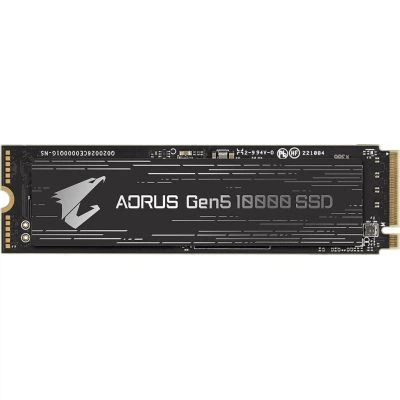SSD накопитель Gigabyte Aorus Gen5 10000 2tb m.2 2280 (ag510k2tb) - изображение 4