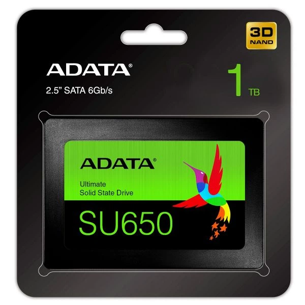SSD накопитель a-data Ultimate su650 1Tb sata3 2.5" 3d tlc (asu650ss-1tt-r) - Фото 3 SSD накопитель a-data Ultimate su650 1Tb sata3 2.5" 3d tlc (asu650ss-1tt-r) - изображение 3