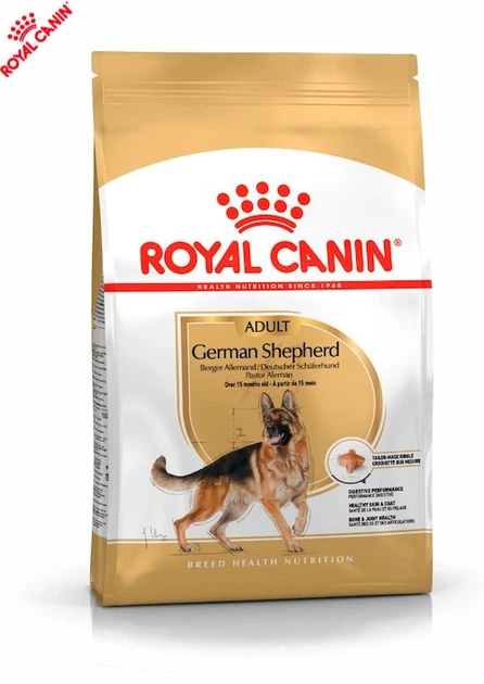 Сухой корм Royal Canin German Shepherd Adult для собак породы немецкая овчарка от 15 месяцев, 11 кг (2518110) - Фото 1 Сухой корм Royal Canin German Shepherd Adult для собак породы немецкая овчарка от 15 месяцев, 11 кг (2518110) - изображение 1