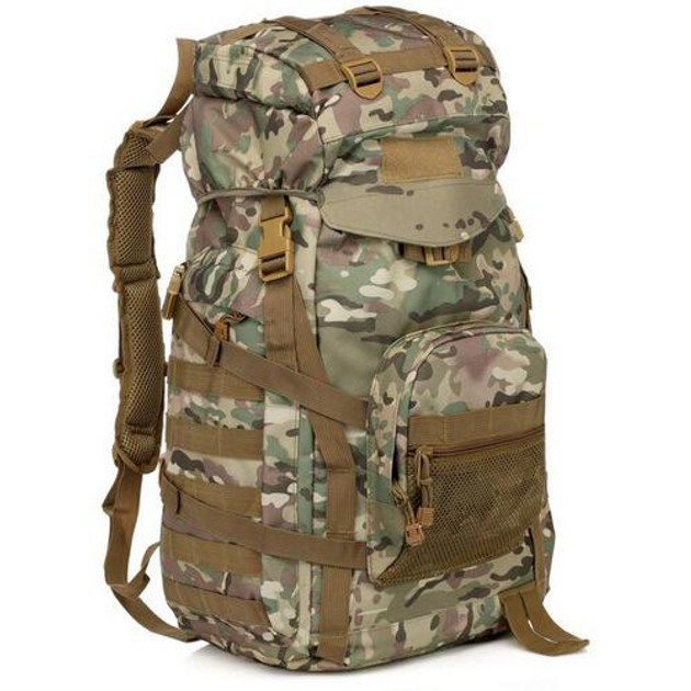 Рюкзак тактический Storm Cargo Камуфляж CP; 60л; 50х38х27см. MOLLE. Туристический рюкзак-баул. - изображение 2