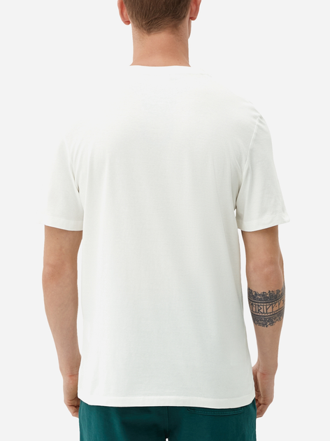 T-shirt męski basic s.Oliver 2129866-0120 L Biały (4099972670706) - obraz 2