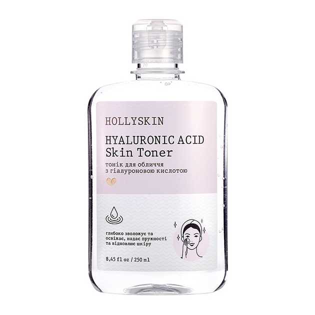 Тонер для лица HOLLYSKIN Hyaluronic Acid Skin Toner 250 мл (0016h) (0288783) - изображение 1