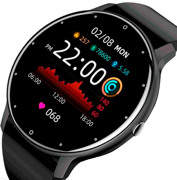 Мужские часы UWatch Smart Classic Black - изображение 1