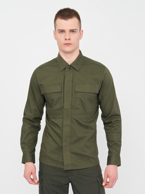 Тактическая рубашка First Tactical 111008-830 M Зеленая (843131101051) - изображение 1