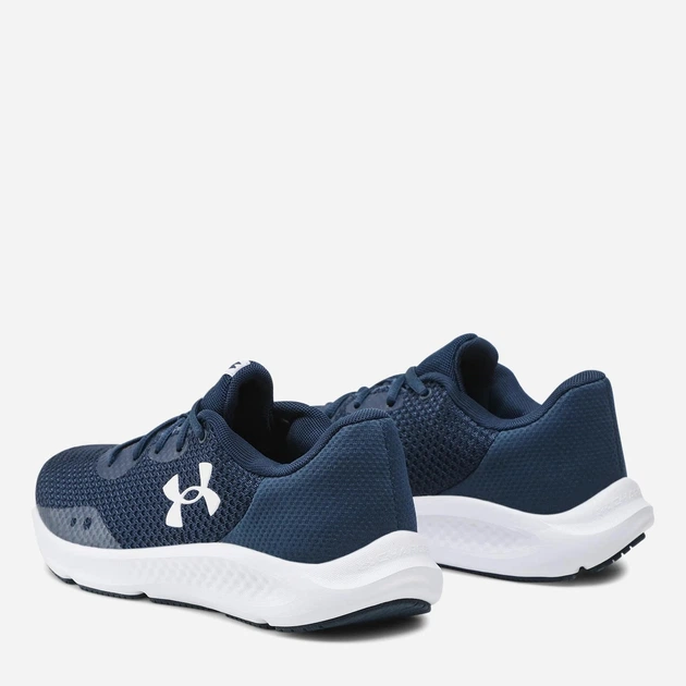 Buty do biegania męskie Under Armour Charged Pursuit 3 3024878-401 41 (8US) 26 cm Granatowe (195252758394) - obraz 3