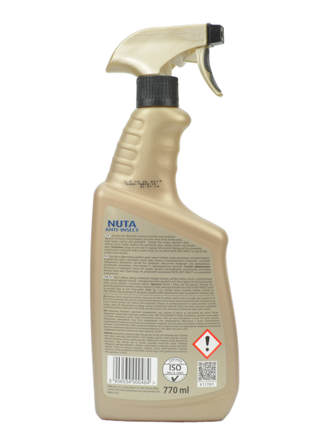 Очиститель стекла с антимошкой K2 Nuta Anti-Insect 770 мл (K117M1) - изображение 5
