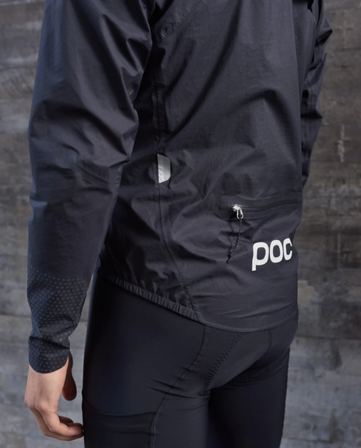 Велокуртка мембранна чоловіча POC Haven rain jacket, Uranium Black, S (PC 580121002SML1) - зображення 6