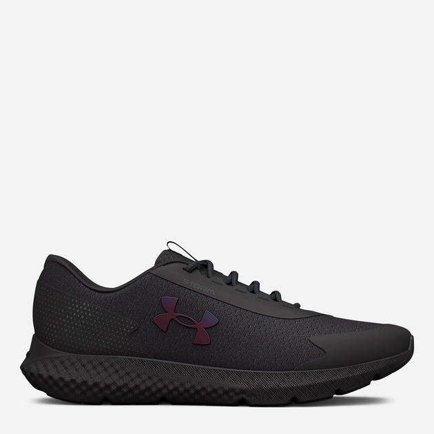 Чоловічі кросівки для бігу Under Armour Charged Rogue 3 Storm 3025523-001 45.5 (11.5US) 29.5 см Чорні (196039102393) - зображення 1