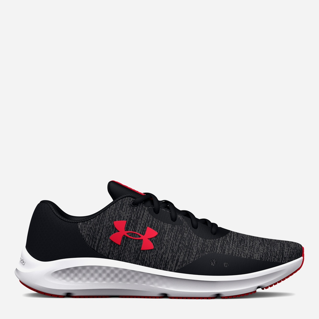 Чоловічі кросівки для бігу Under Armour Charged Pursuit 3 Twist 3025945-002 41 (8US) 26 см Чорні (195253651786) - зображення 1