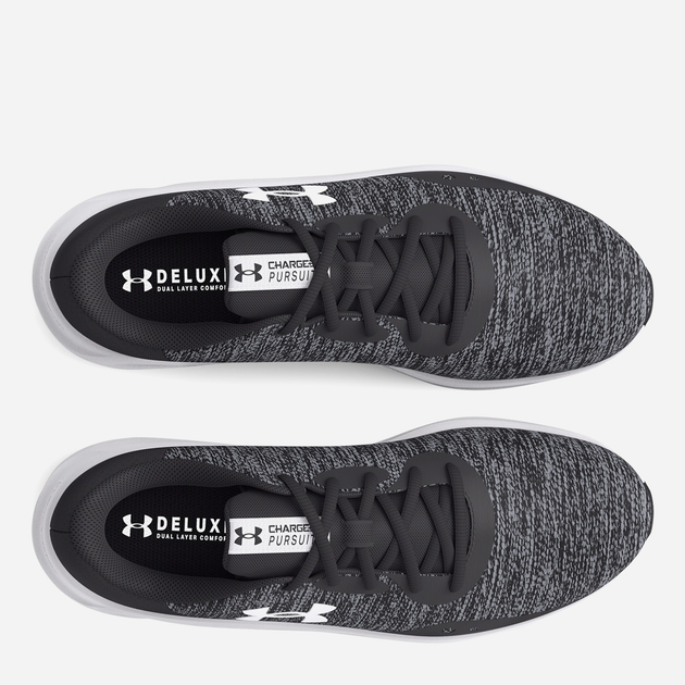 Buty do biegania męskie Under Armour Charged Pursuit 3 Twist 3025945-100 46 (12US) 30 cm Szare (195253059452) - obraz 4