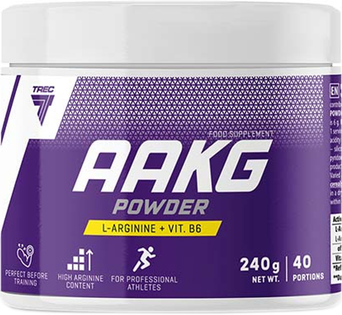 Амінокислота Trec Nutrition AAKG Powder 240 г Лимон (5902114040383) - зображення 1