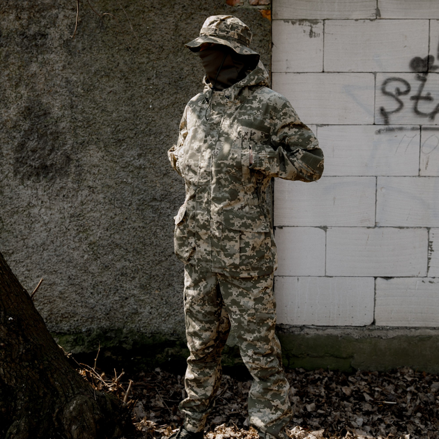 Військова форма піксель Горька, розмір 56 тактична армійська форма ЗСУ Літній костюм ріп-стоп - зображення 1