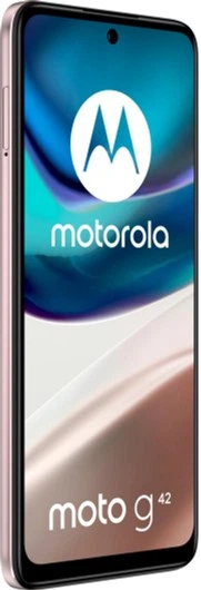 Мобільний телефон Motorola Moto G42 6/128GB Metallic Rose (PAU00031RO) - Фото 4 Мобільний телефон Motorola Moto G42 6/128GB Metallic Rose (PAU00031RO) - зображення 4