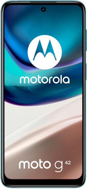 Smartfon Motorola Moto G42 4/128GB Atlantic Green (PAU00008PL) - obraz 1