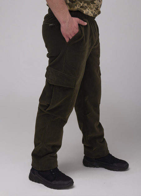 Флисовые штаны GorLin 52 Хаки (ФКШ-44) - изображение 2
