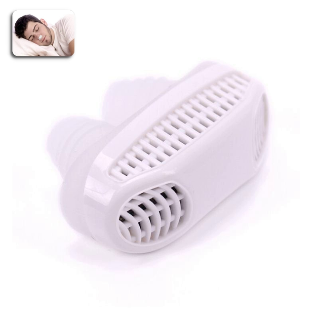 Антихрап клипса Anti snoring фильтр для носа и очиститель воздуха 2 в 1 Белый - изображение 1