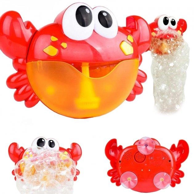Детская игрушка для ванны, забавный краб-пузырь для детей - изображение 3