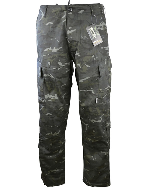 Штани тактичні KOMBAT UK ACU Trousers XXXL мультікам чорний (kb-acut-btpbl) - изображение 2