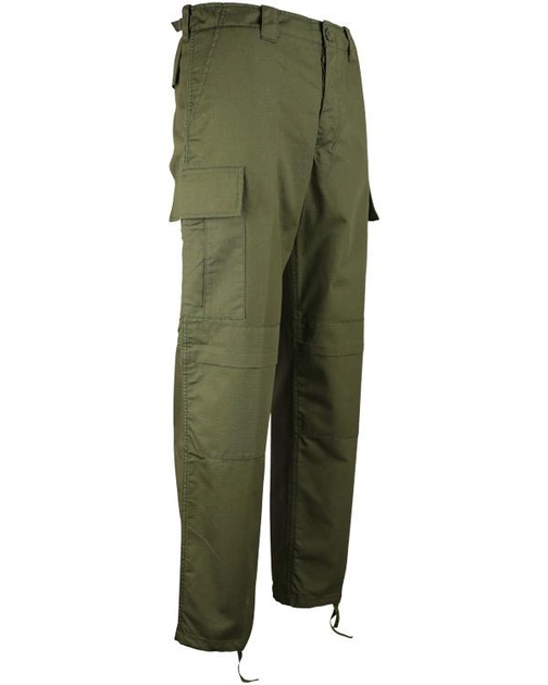 Штани тактичні KOMBAT UK M65 BDU Ripstop Trousers 30 оливковий (kb-m65bdurt-olgr) - зображення 1
