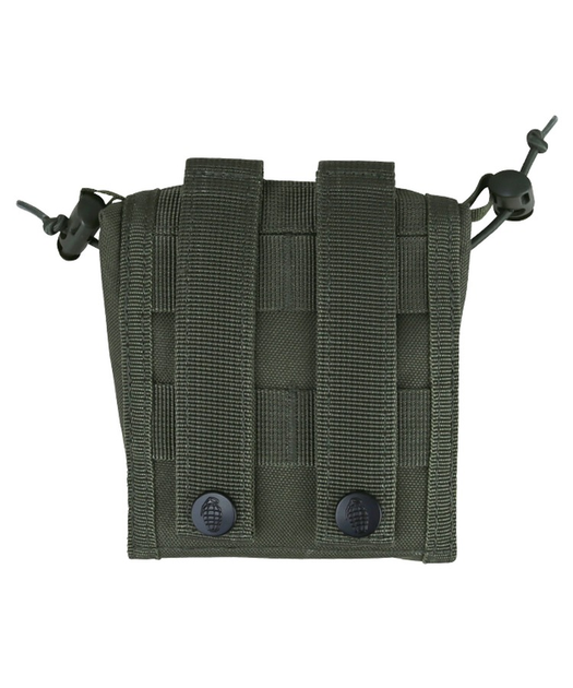 Підсумок для відпрацьованих магазинів KOMBAT Folding Ammo Dump Pouch Uni оливковий (kb-fadp-olgr) - зображення 2