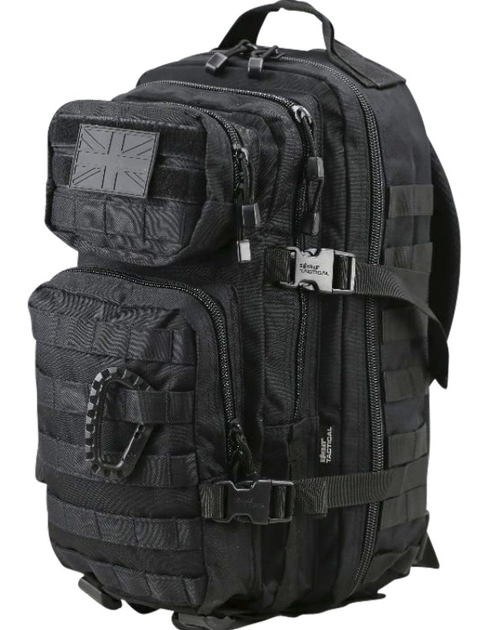 Тактичний рюкзак KOMBAT UK Small Assault Pack 28ltr чорний (kb-sap-blk) - зображення 1