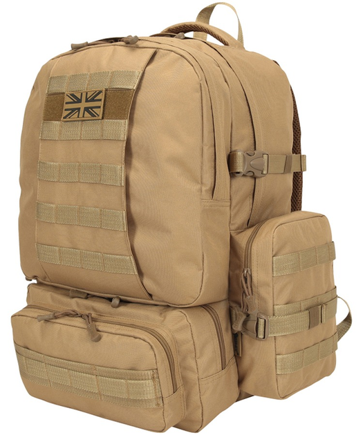 Тактичний рюкзак KOMBAT UK Expedition Pack Uni койот (kb-ep50-coy) - зображення 1