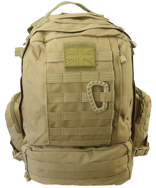 Рюкзак тактичний KOMBAT UK Viking Patrol Pack 60ltr Uni койот (kb-vpp-coy) - изображение 1