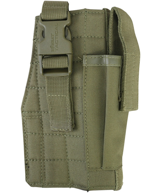 Кобура під пістолет KOMBAT UK Molle Gun Holster with Mag Pouch Uni койот (kb-mgh-coy) - зображення 1