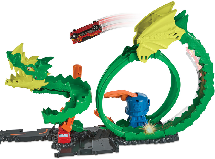 Zestaw do gry Hot Wheels Atak Ognistego Smoka (HDP03) - obraz 4