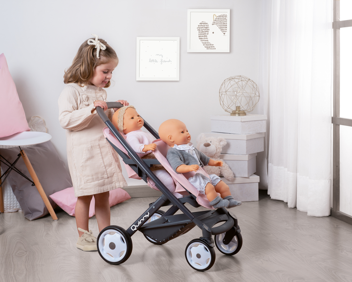Коляска Smoby Maxi-Cosi & Quinny для близнюків Софт (253217) (3032162532171) - зображення 4