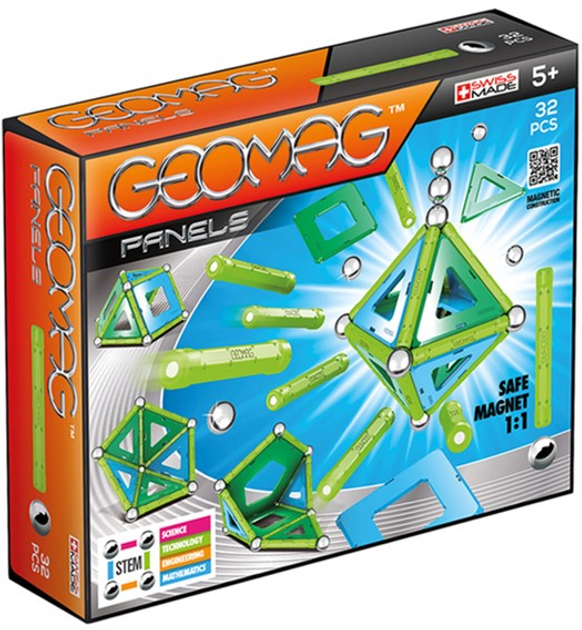 Магнітний конструктор Geomag Panels 32 деталі (PF.520.460.00) (871772004608) - зображення 4