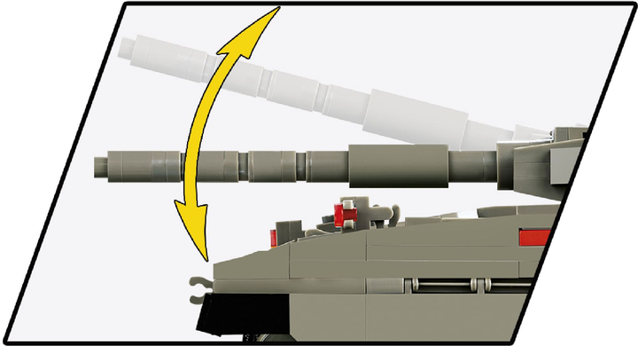 Klocki konstrukcyjne Cobi Czołg Merkava Mk 1 825 elementów (COBI-2621) - obraz 6