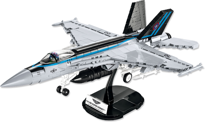 Klocki konstrukcyjne Cobi Top Gun 2 Myśliwiec bombardujący F/A-18E/F "Super Hornet" 570 elementów (COBI-5805) - obraz 3
