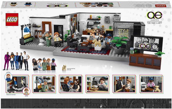 Zestaw klocków LEGO Creator Expert Queer Eye - Mieszkanie Fab Five 974 elementy (10291) - obraz 10