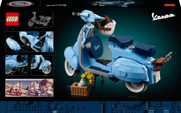 Zestaw klocków LEGO Creator Expert Vespa 1106 elementów (10298) - obraz 9