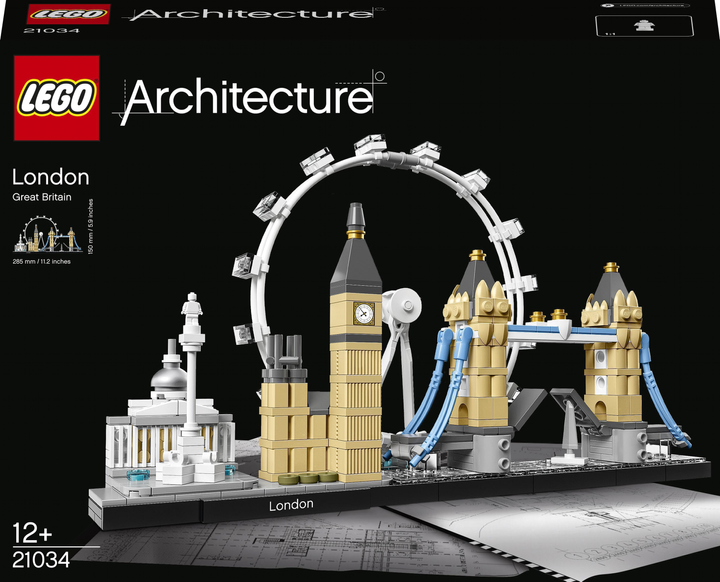 Конструктор LEGO Architecture Лондон 468 деталей (21034) - зображення 1
